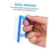 NAMOARLY Nail Dust Remover Brush Set 6 Pack Hand Nail Brushes Plush Hair for Manicure view 3