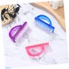 NAMOARLY Nail Dust Remover Brush Set 6 Pack Hand Nail Brushes Plush Hair for Manicure view 4
