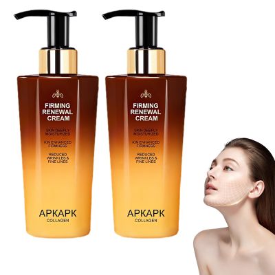 AEEHFENG Firming & Renewal Cream, Advanced Renewal Firming Moisturizing Cream, Deep Hydration, Restore Skin Elasticity for All Skin Types (2 Bottle)