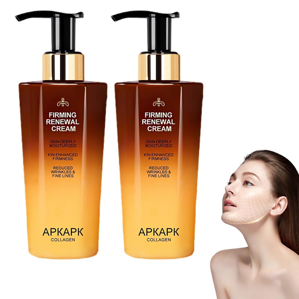 AEEHFENG Firming & Renewal Cream, Advanced Renewal Firming Moisturizing Cream, Deep Hydration, Restore Skin Elasticity for All Skin Types (2 Bottle)