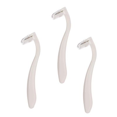 OSOLADY 3pcs Mini Body Hair Shaver for Women Portable Manual Trimmer for Underarm Leg and Bikini Area Smooth and Comfortable Shaving Tool for Care