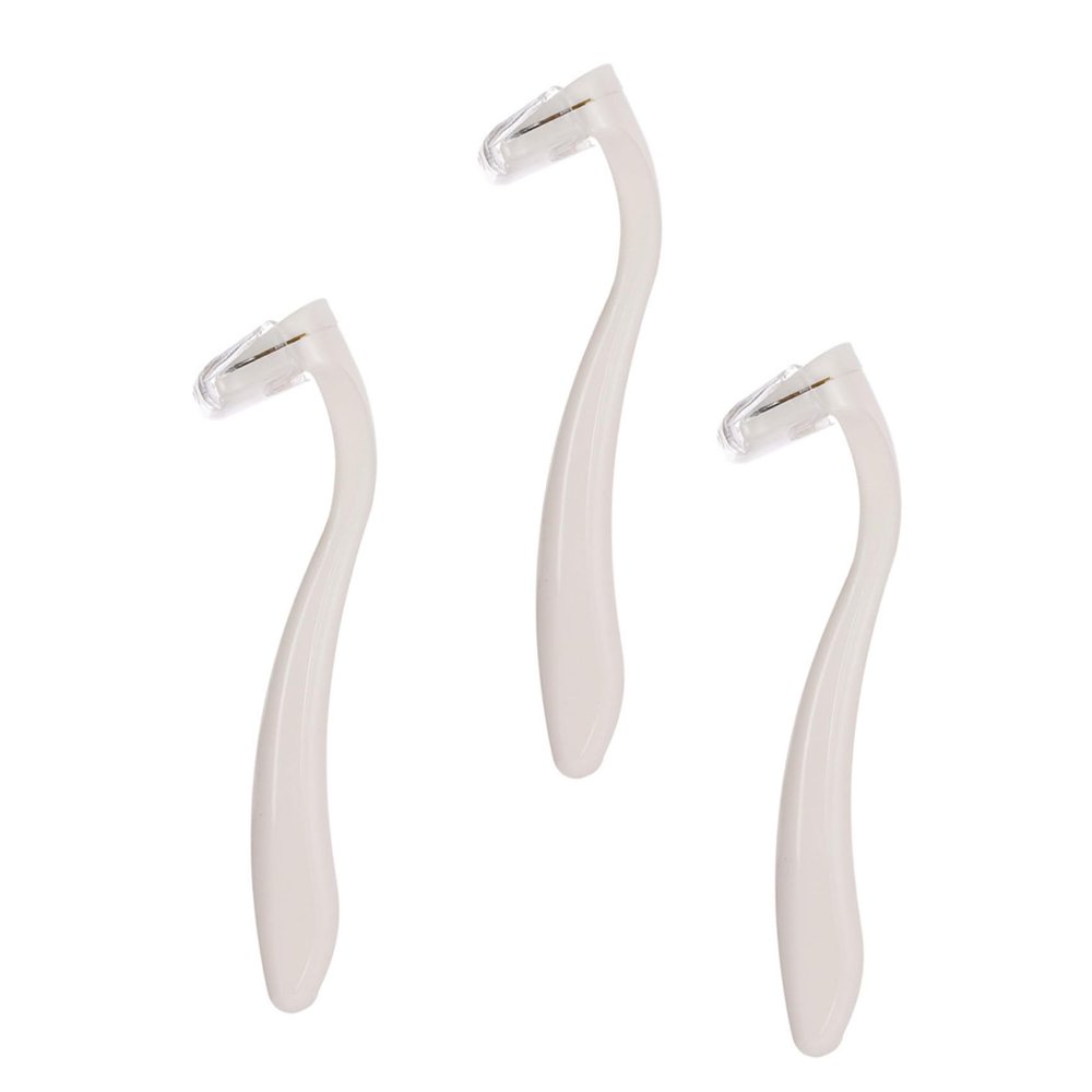 OSOLADY 3pcs Mini Body Hair Shaver for Women Portable Manual Trimmer for Underarm Leg and Bikini Area Smooth and Comfortable Shaving Tool for Care