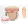 1 PC Cofu Smooth Light Weight Setting Powder Foundation Oil Control Pressed Foundation Powder with Puff Clear Press Powder Natural Pressed Powder (2# Natural, 11g) view 2