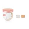 1 PC Cofu Smooth Light Weight Setting Powder Foundation Oil Control Pressed Foundation Powder with Puff Clear Press Powder Natural Pressed Powder (1# Clear, 11g) view 1