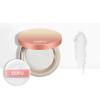 1 PC Cofu Smooth Light Weight Setting Powder Foundation Oil Control Pressed Foundation Powder with Puff Clear Press Powder Natural Pressed Powder (1# Clear, 11g) view 2
