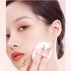 1 PC Cofu Smooth Light Weight Setting Powder Foundation Oil Control Pressed Foundation Powder with Puff Clear Press Powder Natural Pressed Powder (1# Clear, 11g) view 4