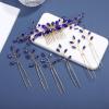 Beaupretty Wedding Hair Comb Bridal Pins Wedding Hairpins Rhinestone Hair Accessories For Women Bridal view 4