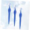 Healeved 3pcs Eyebrow Razors Stainless Steel Trimmers Beauty Tools Portable for Travel Makeup Bag view 2