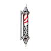 Dntum Barber Pole Light Barber Shop LED Barbers Pole Rotating Wall Lights Hair Salon Logo Salon Shop Sign Outdoor Waterproof Wall Light,C view 1