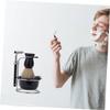 Healeved Men Grooming Kit Mens Shaving Kit Safety Razor Shaving Brush Stand and Bowl for Dad Boyfriend view 3