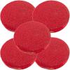5 Pcs Extra Thick Red Cosmetic Sponge Reusable Makeup Remover Pads Clean Sponge Facial Cleaning Sponges Face Wash Sponges Reusable view 1