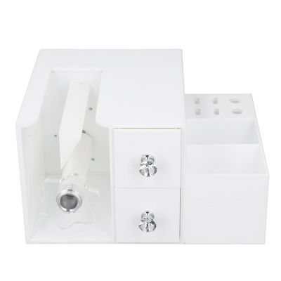 Acrylic Eyelash Extension Tray Set with Sliding Drawers Pro Grade Lash for Salons Artists Clear Space Saving