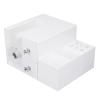 Acrylic Eyelash Extension Tray Set with Sliding Drawers Pro Grade Lash for Salons Artists Clear Space Saving view 3