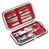 Manicure Set, Nail Cutter Set Stainless Steel Nail Clippers Set 10Pcs Nail File Scissors Manicure Pedicure Tool view 1