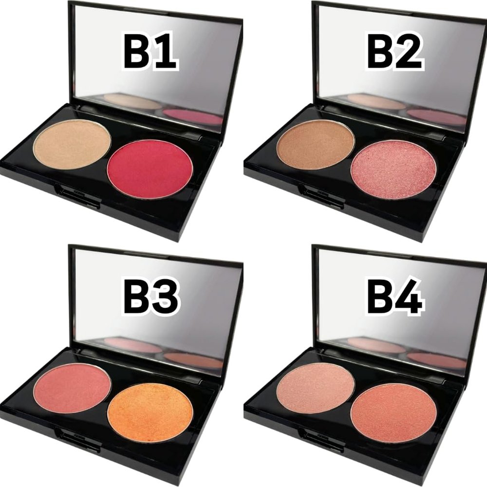 CosmeticsxMTI Signature Blush 2 Color, Cheek (B3, 7.4g)
