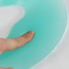 Gralara Round Salon SPA Massage Table Bed Silicone Face Care Cushion Pillow, Green view 3