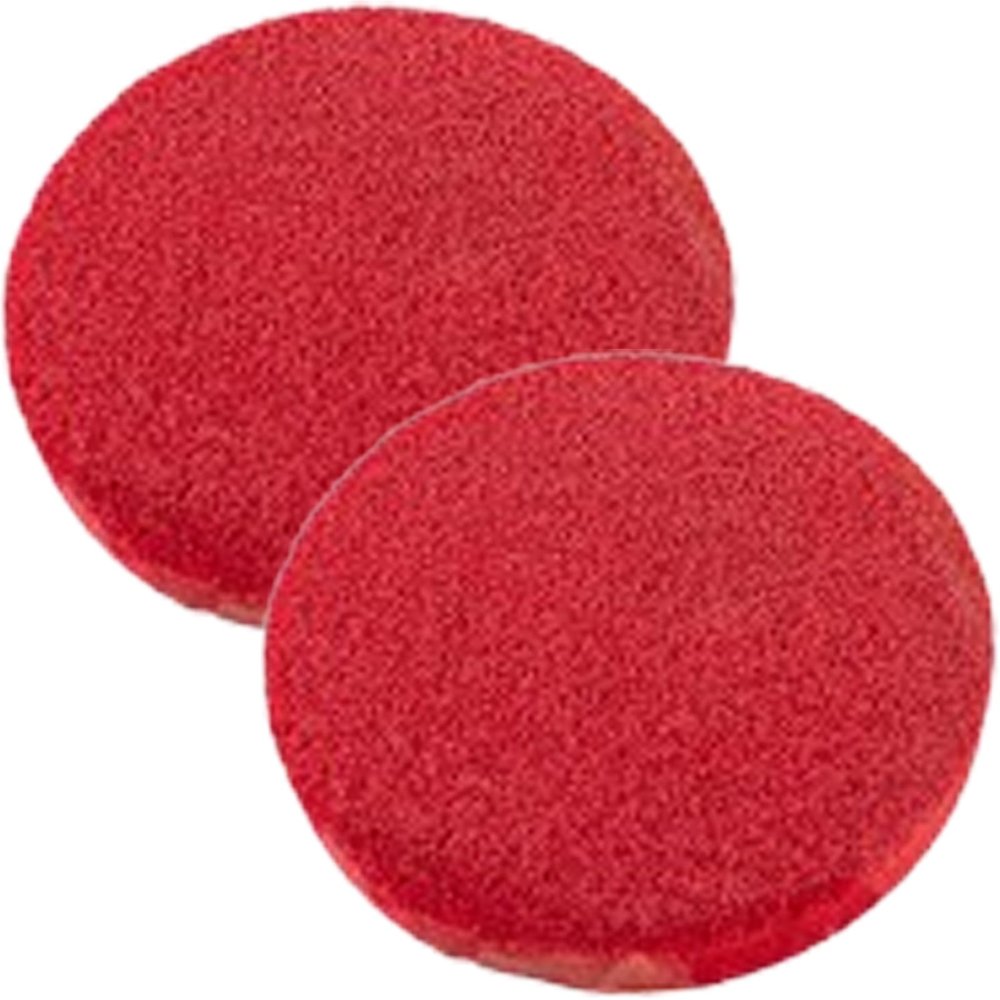2 Pcs Makeup Remover Sponge Pads Extra Thick Red Cosmetic Sponge Facial Clean Sponge Reusable Face Wash Sponges For Cleansing