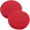 2 Pcs Makeup Remover Sponge Pads Extra Thick Red Cosmetic Sponge Facial Clean Sponge Reusable Face Wash Sponges For Cleansing view 1