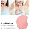 Horoper Crystal Hair Remover Reusable Portable Painless Washable Gentle Hair Eraser Pink for Joints Arms Legs Chest and More view 4