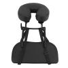 Massage Headrest for Bed, Massage Pillow Face Down Adjustable Folding Massage Table Face Cradle Pillow Beauty Bed Headrest Cradle U Shape Massage Face Cradle for Beauty Salon Black view 4