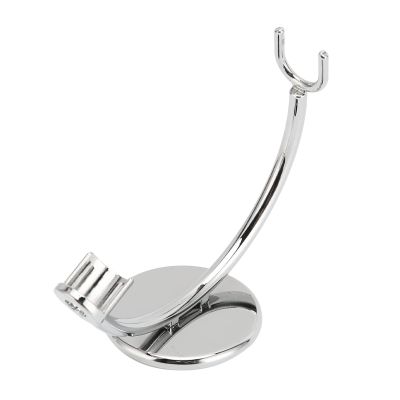 Safety Stand, Shaving Brush Stand, High Stability Shaving Brush Holder with Modern Design Single Head Stainless Steel Shaver Stand for Bathroom and Vanity Use