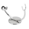 Safety Stand, Shaving Brush Stand, High Stability Shaving Brush Holder with Modern Design Single Head Stainless Steel Shaver Stand for Bathroom and Vanity Use view 4