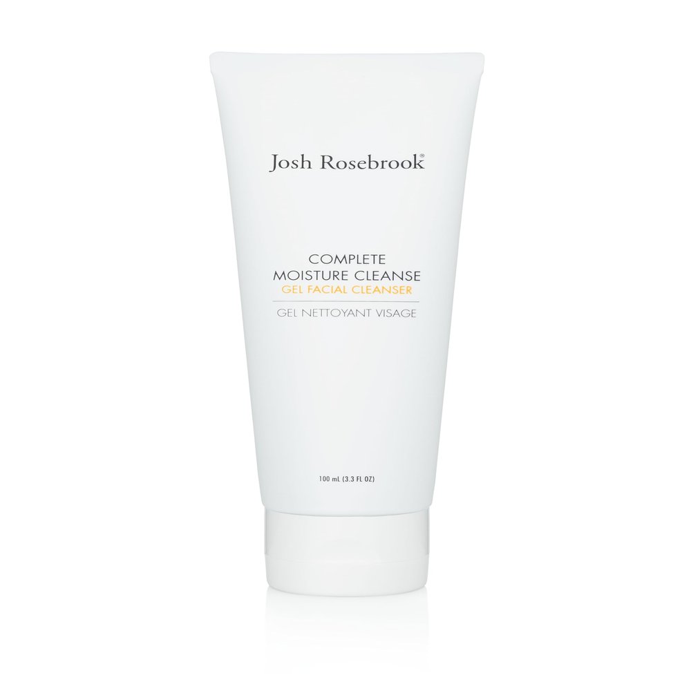 Josh Rosebrook - Complete Moisture Cleanse Gentle gel facial cleanser Gentle, effective pH balanced cleanser for all skin types- 100mL - 3.3 Oz
