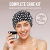 SAVION Raw Batana Oil for Hair Growth - 100% Pure Unrefined Organic Batana Oil Paste, Natural Hair Treatment for Thick Strong Strands - Honduras Sourced - Includes a Shower Cap, 4 Fl Oz, 120 ML view 2