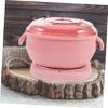 SOESFOUFU Portable Hard Wax Warmer with Foldable Silicone Pot for Quick Hair Removal Home and Travel Use Easy Cleaning High-efficiency Heating Device Us Plug Pink view 4