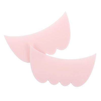 Baluue 2pcs Mascara Shield Applicator Eyelash Tool for Upper Lower Lashes Prevents Eyeshadow Compact Travel-friendly Eye Makeup Assistant