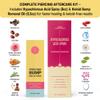 Base Labs Piercing Bump Aftercare Kit - Piercing Bump Solution - Keloid Bump Removal Oil (.5 oz) Plus Hypochlorous Acid Spray for Piercing Aftercare (8oz) - Piercing Bump & Keloid Treatment Duo view 4