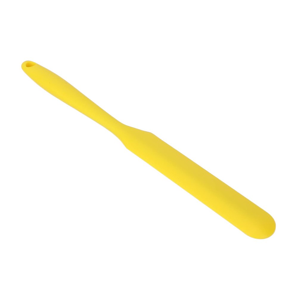 Silicone Wax Stick For Hair Removal, Wax Applicator Multifunctional Heat Wax Bean Scraper For Home Salon Body Use (Yellow)