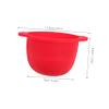 Beatifufu Silicone Wax Pot Non-stick Wax Warmer Liner for Hair Removal and Facial Mask Mixing Design for and Storage for Beauty Treatments view 2