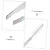 Beatifufu Eyebrow Shaper and Eyelash Applicator Tool Brush for Eyebrow Grooming and False Eyelashes Portable and Design in White view 3