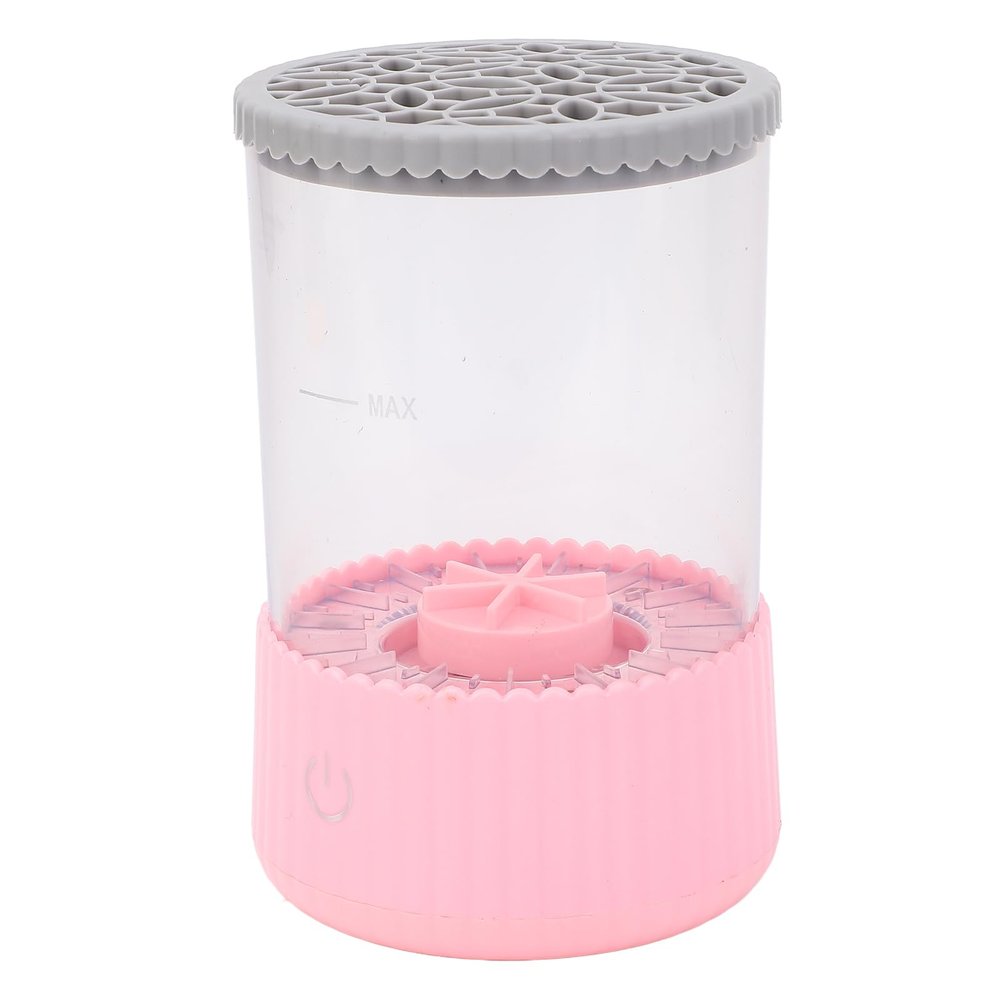 ZJchao Electric Makeup Brush Cleaner Automatic Cleaner Machine Makeup Brush Dryer USB Makeup Brush Cleaner (Roseate)