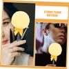 Beatifufu Soft Makeup Puff for Women Body Powder Puff Handle Washable and Reusable view 3