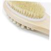 ASAKKURA Wooden Double-Sided Body Massage Brush Long Handle for Exfoliating and Stimulating Circulation Natural Bristle Bath Tool for Soft Glowing Skin view 3