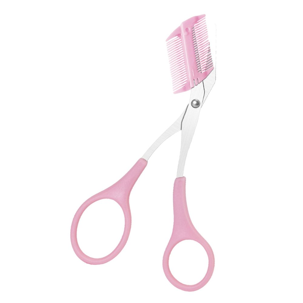 Ubxvamm Eyebrow Trimmer Scissors Eyebrow Scissors with Comb Eyebrow Trimming Scissors Eyebrow Beauty Accessories for Men Women