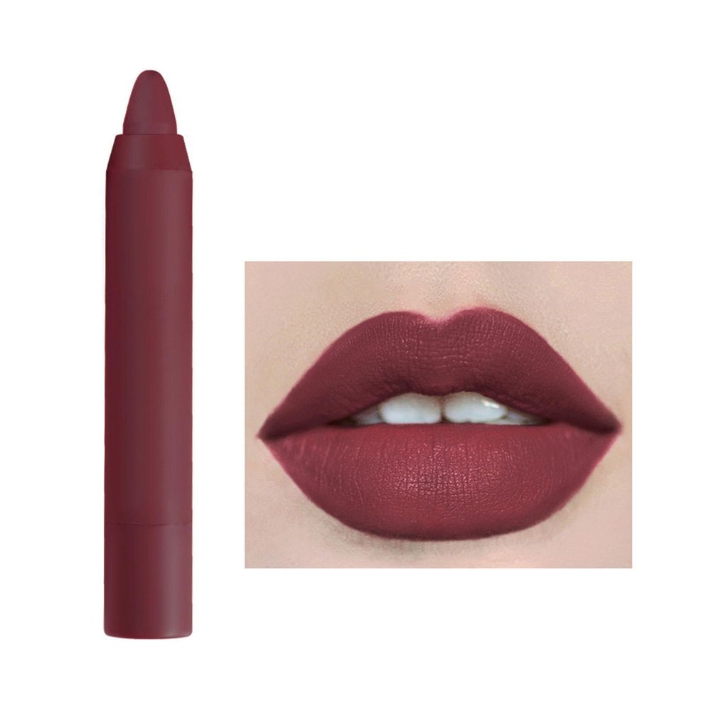 Ubxvamm Matte Lipstick Moisturizing Lip Gloss Waterproof Lipstick Nourishing Lip Stain Makeup Supplies for Travel Daily Makeup