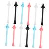 minkissy 12pcs Nose Hair Wax Kit Disposable Hair Removal Rods Nostril Cleaning Sticks Eyebrow Lip Nose Waxing Sticks Men Grooming Kit view 1