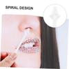 minkissy 12pcs Nose Hair Wax Kit Disposable Hair Removal Rods Nostril Cleaning Sticks Eyebrow Lip Nose Waxing Sticks Men Grooming Kit view 2