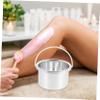 PLAFOPE Aluminum Alloy Wax Melting Pot 105mm Diameter Quick Wax Heater for Candle Making Hair Removal Safety Features view 4