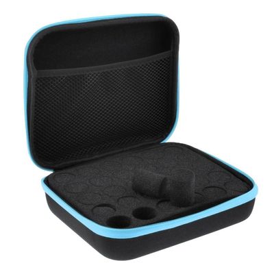 ChuYiElegance Essential Oil Holder for 30 Bottles, Suitable for Travel and Home Use, Blue