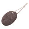 HARFINGTON Foot Pumice Stone for Feet Hard Skin Remover, Natural Volcanic Stone Foot Hand Pumice Stone Scrubber with String, Pedicure Exfoliation Tool, Black view 3