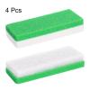 HARFINGTON 3pcs Foot Pumice Stone for Feet Hard Skin Remover, Foot Pumice Stone Scrubber for Hard Skin, Foot Dead Skin Remover Scrubber Pedicure Tool, Green,White view 3