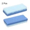 HARFINGTON 2pcs Foot Pumice Stone for Feet Hard Skin Remover, Foot Pumice Stone Scrubber for Hard Skin, Foot Dead Skin Remover Scrubber Pedicure Tool, Dark Blue,Light Blue view 3