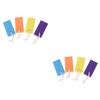 VINTORKY 8pcs Exfoliating Pumice Stones Rubbing Tool for Dead Skin Removal Mixed Colors for Foot Care and Pedicure view 1