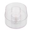 Beard Brush Beard Cleaner Beard Trimmings from Sinks and Countertops,Beard Cleaner for Sink Brush for Men Bathroom Sink and Countertops (Transparent) view 2