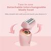 Waterproof Electric Razor, Electric Shaver, Portable Rechargeable 2 in 1 Electric Shaver Razors for Women, Wet & Dry(Pink) view 4