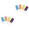 HAPINARY 8pcs Pumice Stone for Exfoliating Feet Mixed Foot Rubbing Tool to Remove Dead Skin for Smooth Pedicure view 1